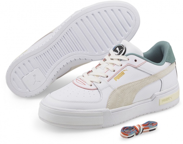 Кроссовки Puma CA Pro Go For 38421401 р.UK 9,5 бело-зеленый