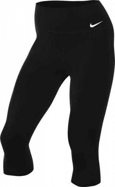 Лосини Nike W NK ONE DF HR CPRI TIGHT DV9024-010 р.M чорний