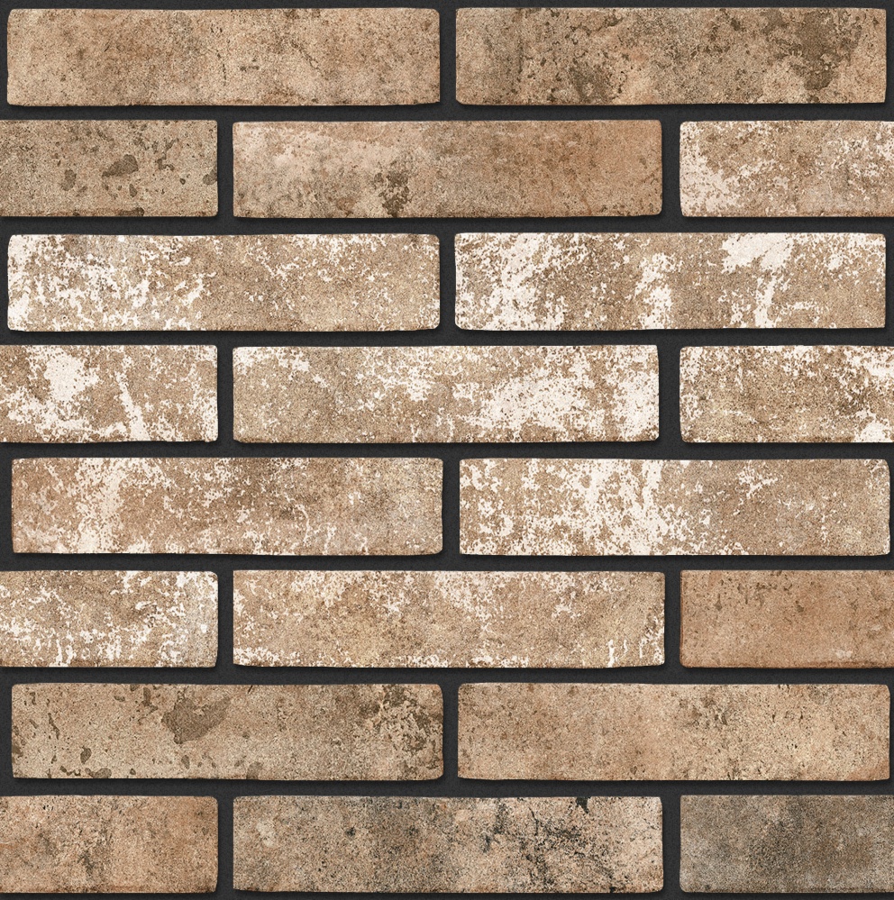 Плитка Golden Tile Brickstyle London beige 301010 25x6 см