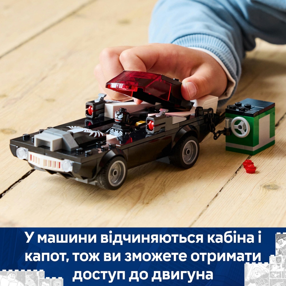 Конструктор LEGO Super Heroes Marvel Людина-павук проти маслкара Венома 76309