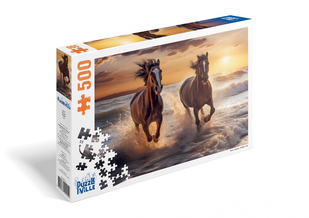 Пазл PUZZLEVILLE Коні 500 елементів PZL500_11