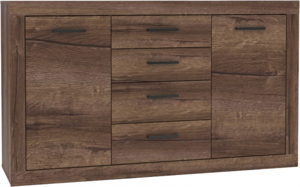 Комод 2D4S Trass TRAK231 дуб шляхетний/дуб шляхетний 