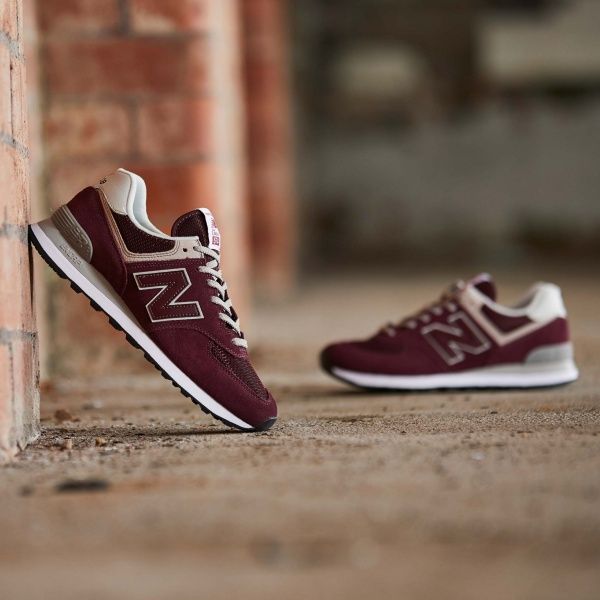 Кроссовки New Balance ML574EGB ML574EGB р.US 11,5 бордовый