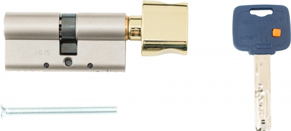 Цилиндр Mul-T-Lock MT5 35x30 ключ-вороток 66 мм никельлатунь