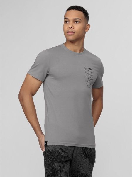 Футболка 4F D4L21-TSM500-24S р.M сірий