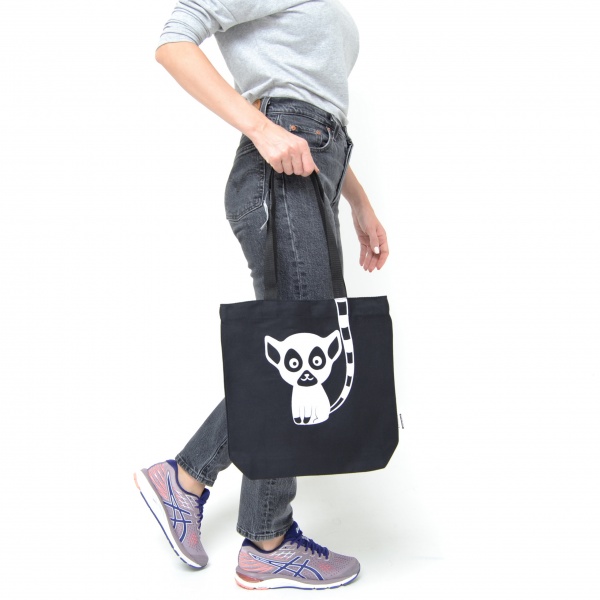 Екосумка із діагоналі Lemur 33.5х34 см