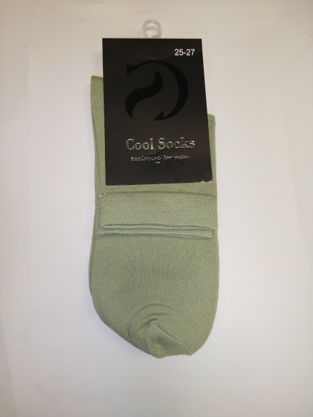 Шкарпетки чоловічі Cool Socks 17306 р. 25-27 сірий 1 пар 
