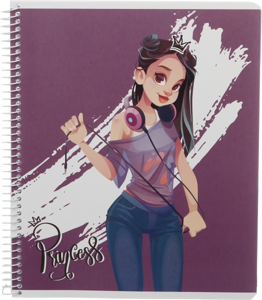 Тетрадь школьная фиолетовый Мечты сбываются