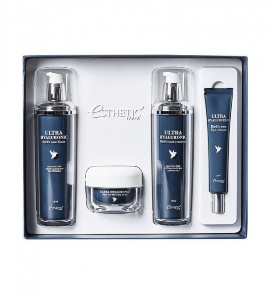 Набор подарочный для женщин Esthetic House Ultra Hyaluronic Acid Bird's Nest Skin Care Set