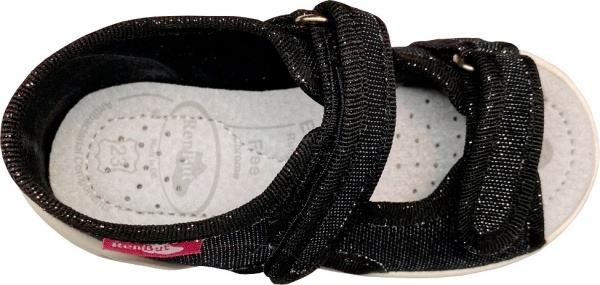 Сандалии для мальчиков RenBut текстильные с профилированной стелькой р.20 черный 13-112NP-0825L-20 