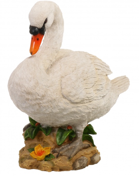 Фигура садовая Лебедь 41x20x41 см MG2659100