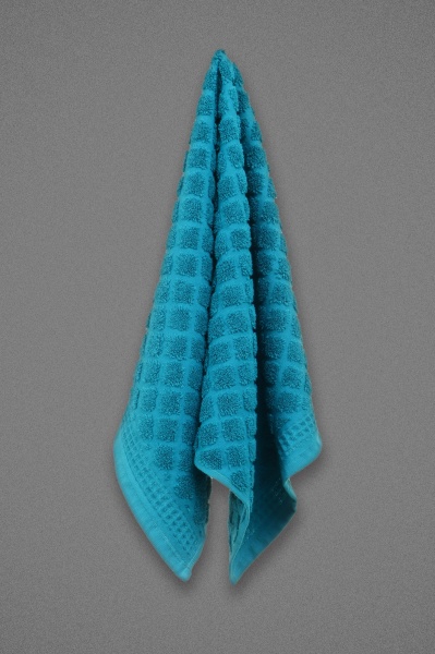 Полотенце махровое Nora 40x70 см бирюзовый 