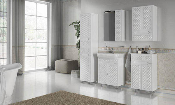 Шкафчик подвесной Aqua Rodos Родорс консольная 50 см (АР000001184)