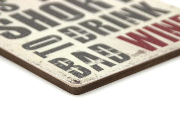 Постер деревянный 