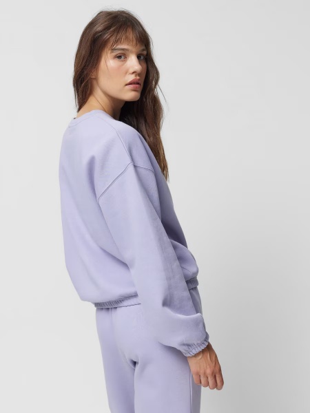 Свитшот Outhorn SWEATSHIRT F663 OTHAW23TSWSF663-52S р.XS фиолетовый