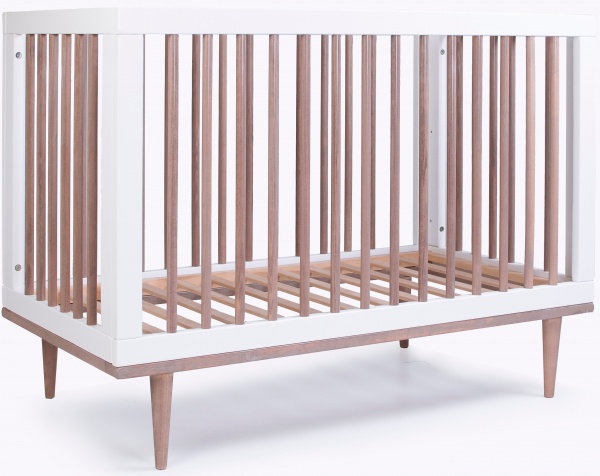 Ліжечко дитяче Veres Нью Йорк капучино-білий 2.1.1.33.13