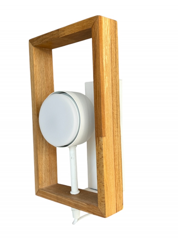 Бра LIGHT SET PL KARPATY металл/дерево 12 Вт GX53 белый