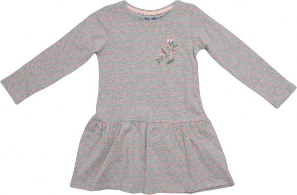 Платье 5.10.15. 3K3908 р.92 серый 