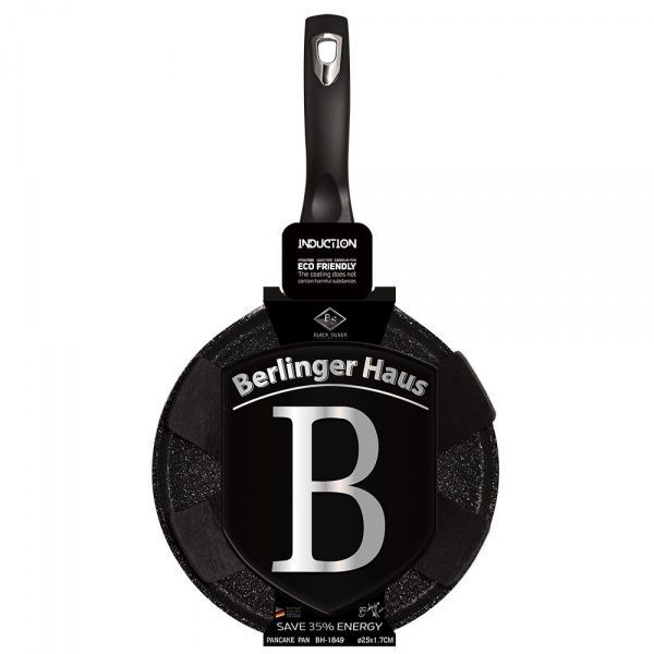 Сковорода для блинов BLACK SILVER Collection 25 см BH 1849 Berlinger
