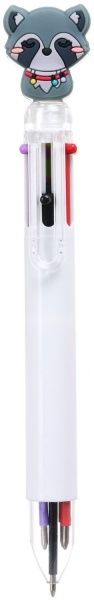 Ручка детская Лесные звери 6 в 1 в ассортименте 
