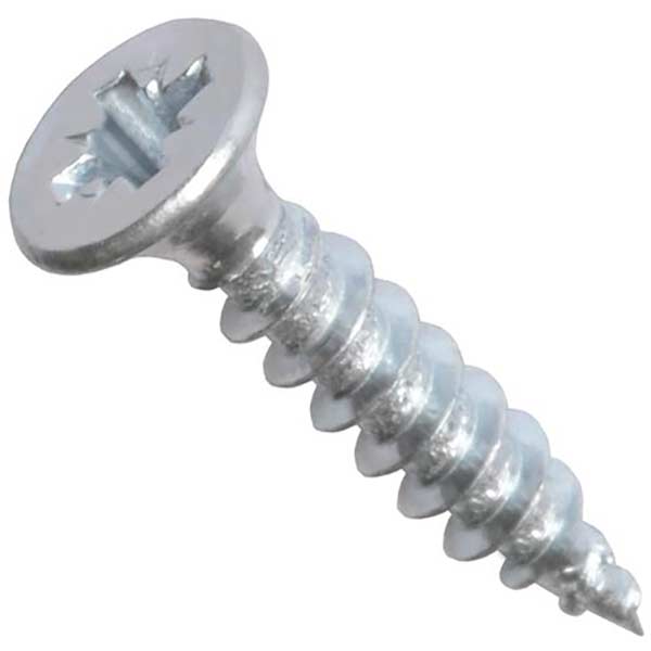 Шуруп универсальный потайная головка ЦБ 3x20 мм цинк вес EXPERT FIX