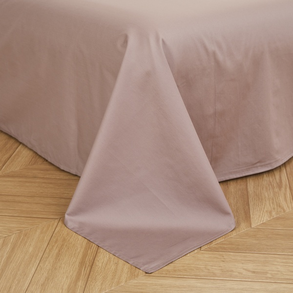 Комплект постельного белья Solid 2 однотонный бежевый La Nuit 