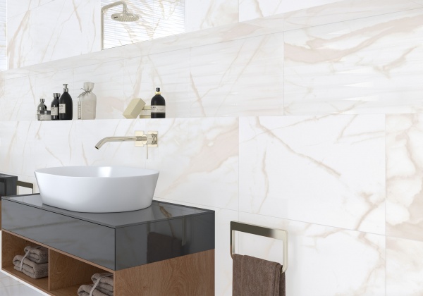 Плитка EcoCeramic ESSENTIAL GOLD RLV 25х70 