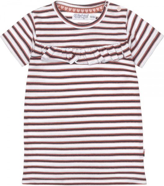 Платье Dirkje р.86 белый с рисунком T46398-35 