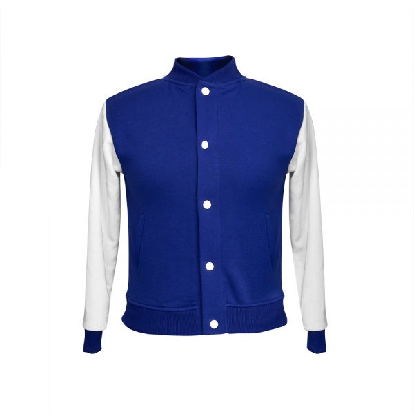 Бомбер для мальчика WP Merchandise р.134 васильково-белый FWPBOMBER23BL0134 