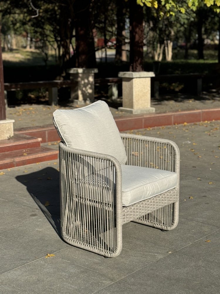 Комплект мебели Bella Vita из искусственного ротанга Мальта светло-бежевый