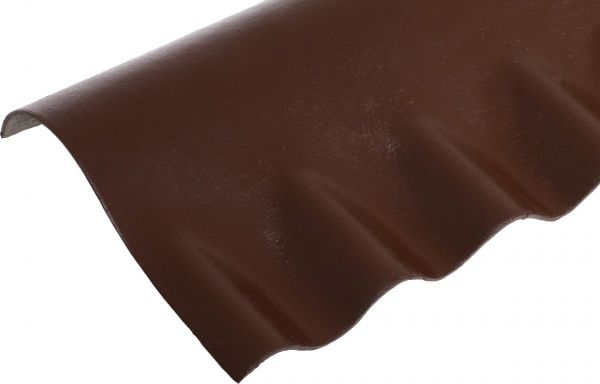 Гребінь волокнистоцементний IFCEM КС-2 1130х385 мм коричневий