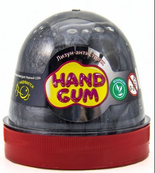 Жвачка для рук Hand gum Черная 120 г 80067 Mr Boo