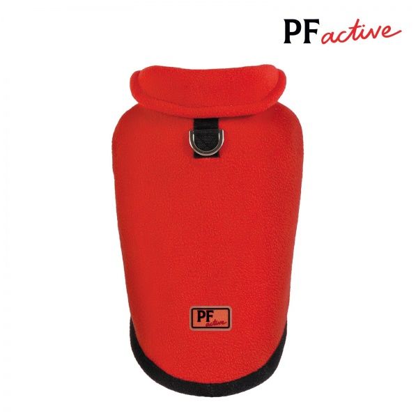 Жилет Pet Fashion FLEECY красно-черный S