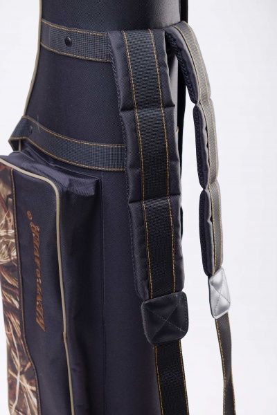 Чохол для вудилища KENT&AVER двосекційний напівжорсткий №2 чорний 145 см