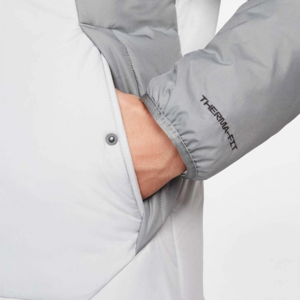 Пальто Nike M NSW TF RPL LEGACY PARKA DD6844-077 р.S светло-серый