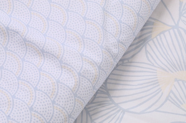 Комплект постільної білизни Vitre полуторний сірий Today 