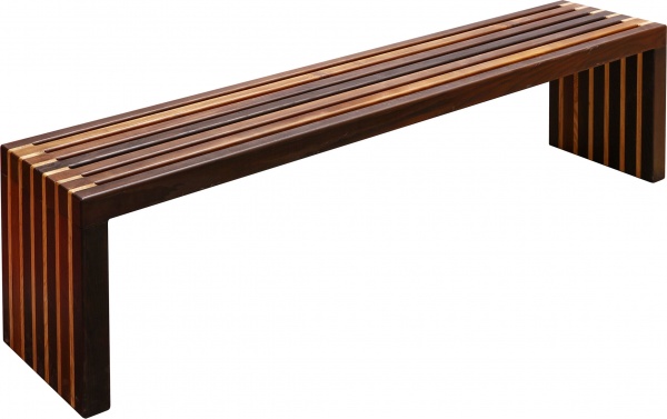 Комплект дерев'яних меблів з термомодифікованої деревини ясен коричневий 