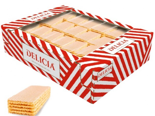 Вафлі Delicia Ритм зі смаком лимону 500 г 500 г 