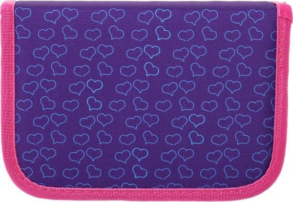 Пенал школьный Птицы 19,5x13x4 см разноцветный