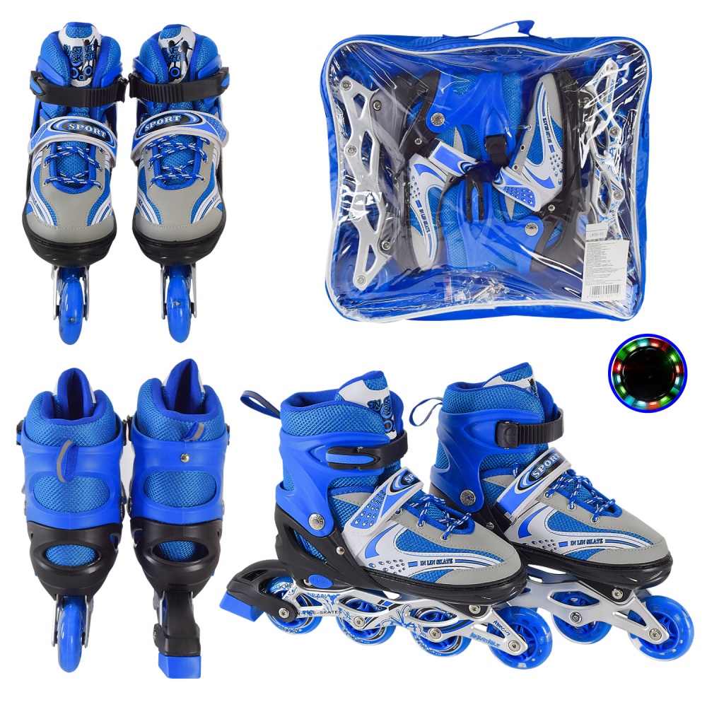 Роликовые коньки Shantou Sport S (29-33) RL2419 р. 29-33 в ассортименте