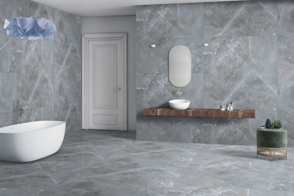 Плитка Cerossa Ceramica Galdar light grey sugar carving 60x120 см