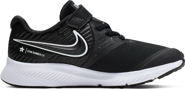 Кроссовки Nike STAR RUNNER 2 PSV AT1801-001 р.US 10,5C черный