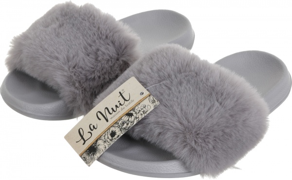 Капці домашні La Nuit Штеффі р. 40 сірий 