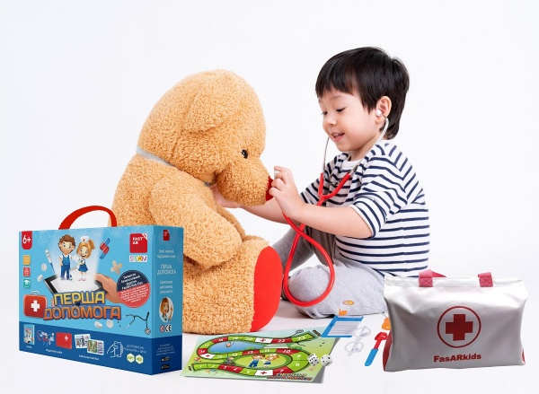 Интерактивный игровой набор FastAR Kids 4D «Маленький врач» T0003