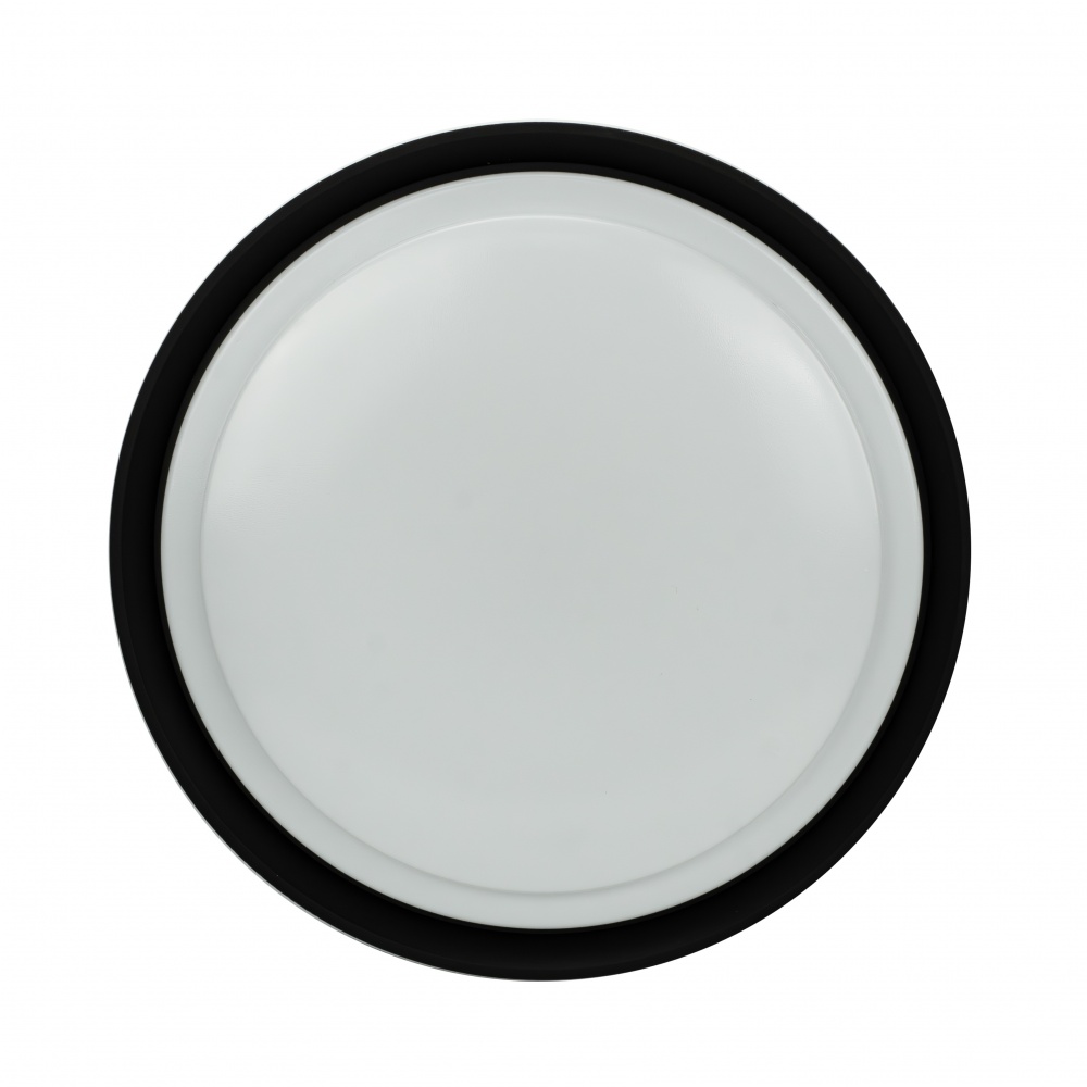 Світильник стельовий HOROZ ELECTRIC OCTAV 38 Вт білий із чорним 6400 К 027-019-0048-02-1