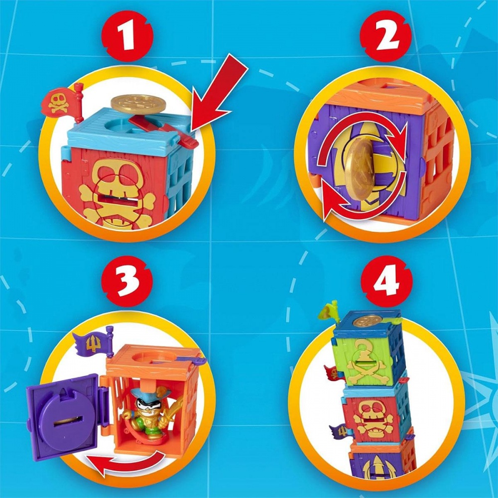 Игровой набор Piratix Golden Treasure Пиратские приключения PPX1D226IN00