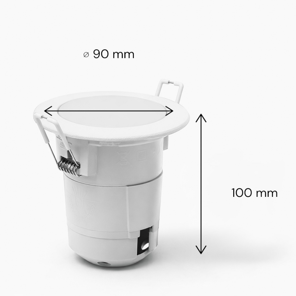 Світильник вуличний вбудований FUMAGALLI TERESA 90 GU10 10 Вт IP55 білий