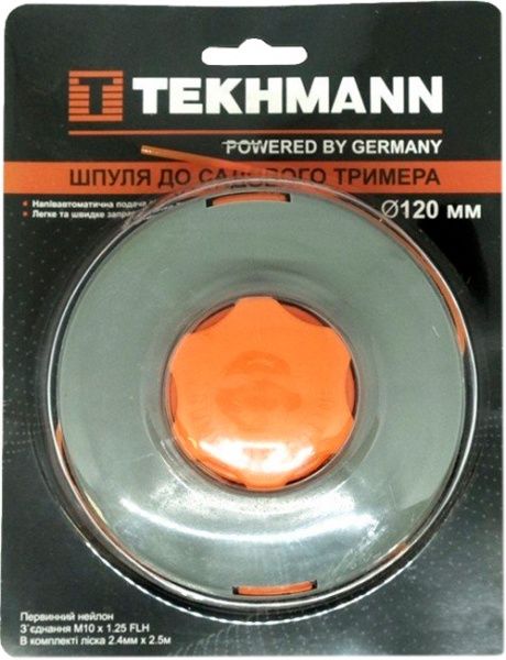 Шпулька для триммера Tekhmann 120 мм нейлоновая EASY Load 40332274