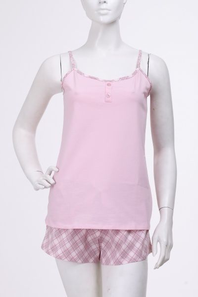 Пижама женская Roksana Mademoiselle 597/12641 р. L серый с розовым 