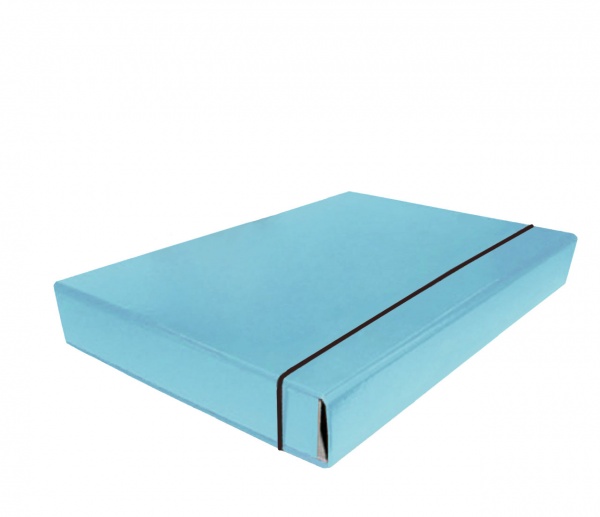 Папка-короб на резинке А4 40 мм в ассортименте iTEM